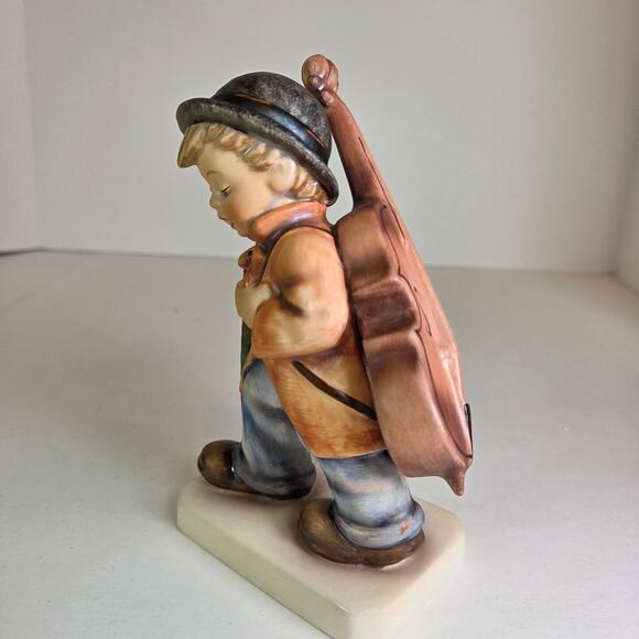Vintage Goebel M.I. Hummel Little Cellist #89/1 TMK5 W. Germany 5.5" Figurine - Picture 2 of 16